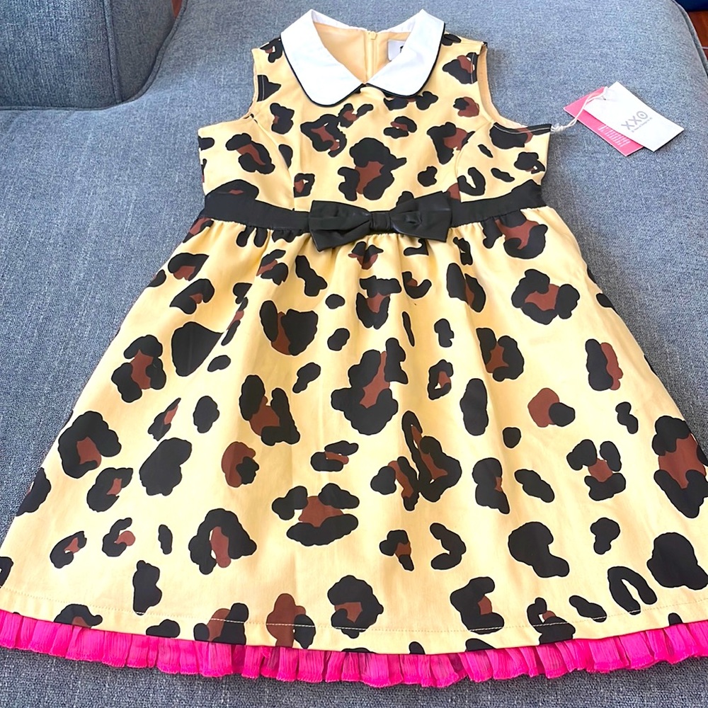 New Mini Harajuku Girl’s Leopard Dress